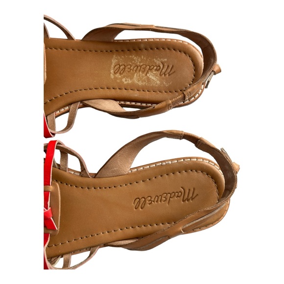 Madewell Women's The Maya Huarache Sandals Rainbow Multicolor Size 7 - Picture 8 of 10